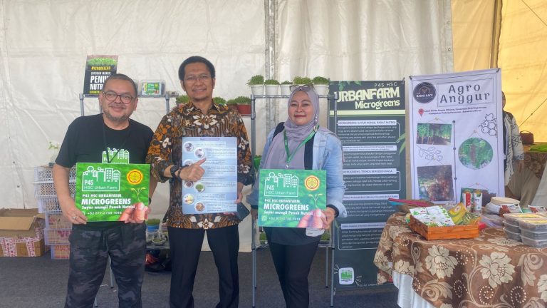 Penas ke-XVI, BBPMKP Kementan Kenalkan Microgreens, “Kecil-Kecil Cabai Rawit” Solusi Budidaya Pertanian di Lahan Sempit