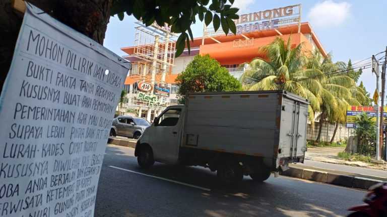 Jadi Pengagum Rahasia Desa Gunung Putri, Intel Batu Raja Tulis Pesan untuk Pemerintah