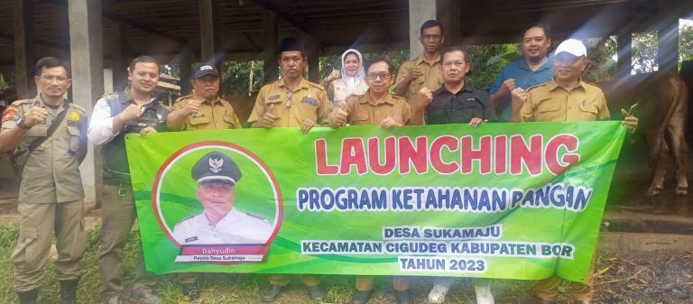 Pastikan DD Tepat Sasaran, Camat Cigudeg Lakukan Monev