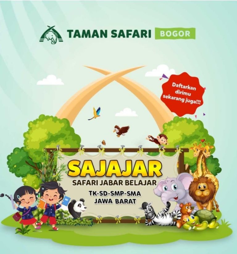 Diskon Gede-gedean, Promo Sajajar Liburan Sekolah di Taman Safari Bogor Hanya Rp140 Ribu, Buruan Pesan Tiketnya di Sini!