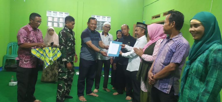 Lurah Tanah Baru Beri Wejangan, Sambut Baik Caleg yang Mau Dorong Pembangunan