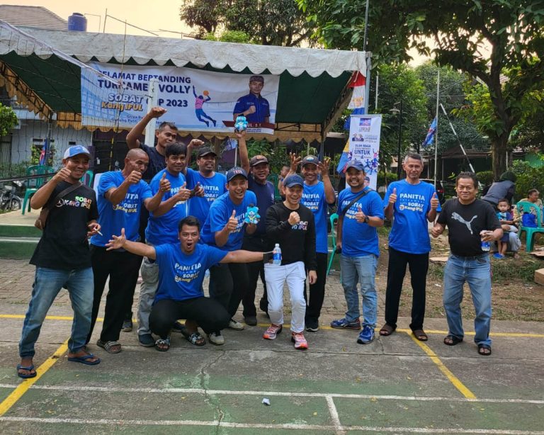 Kang Iful Bangun Silaturahmi Melalui Turnamen Voli
