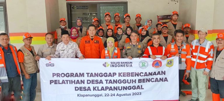 SBI Pabrik Narogong Berikan Pelatihan Desa Tangguh Bencana