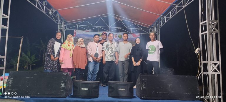 Katar Desa Sukamakmur Isi HUT RI ke-78 dengan Bazar