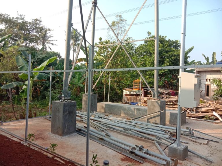 PPNS Line Milik Satpol PP Kabupaten Bogor di Tower BTS Dayeuh “Dicopot”