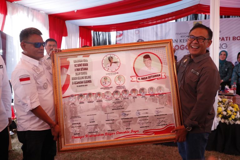 Iwan Setiawan Pantau Hasil Pelaksanaan Pembangunan di Wilayah Cileungsi