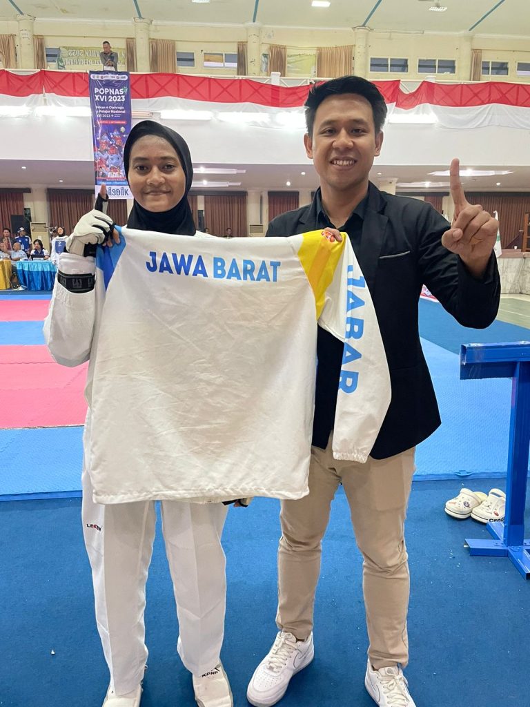 Atlet Taekwondo Kabupaten Bogor Sabet Emas Pertama Jawa Barat