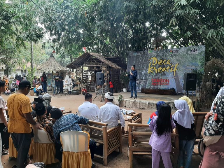 Taman Uson Jagabita Masuk Desa Kreatif yang Diluncurkan Pegadaian