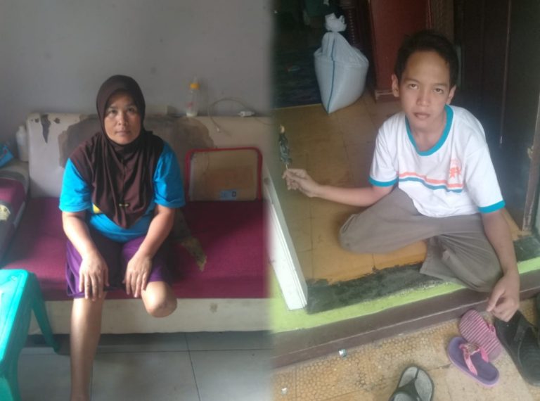 Dua Warga Cisarua Butuh Perhatian, Nining dan Farish Perlu Kursi Roda