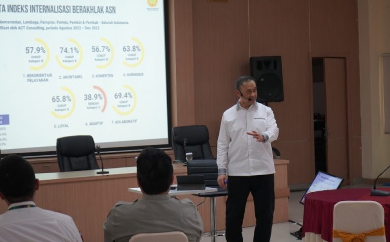 Kementan Kuatkan Core Values “ASN BerAKHLAK”Bagi Pejabat Eselon II Lewat Training ESQ