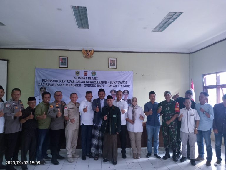 Aspirasi DPR RI H.Mulyadi Gelontorkan 60 Miliar Untuk Bangun Jalan di Sukamakmur