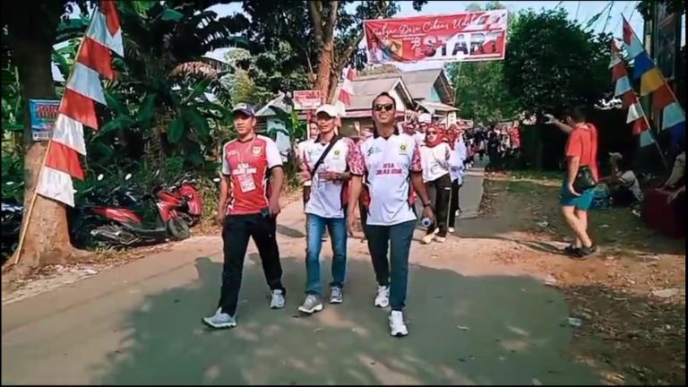 Gebyar Kemerdekaan di Desa Cikeas Udik dengan Jalan Sehat, Aneka Lomba dan Bazar UMKM