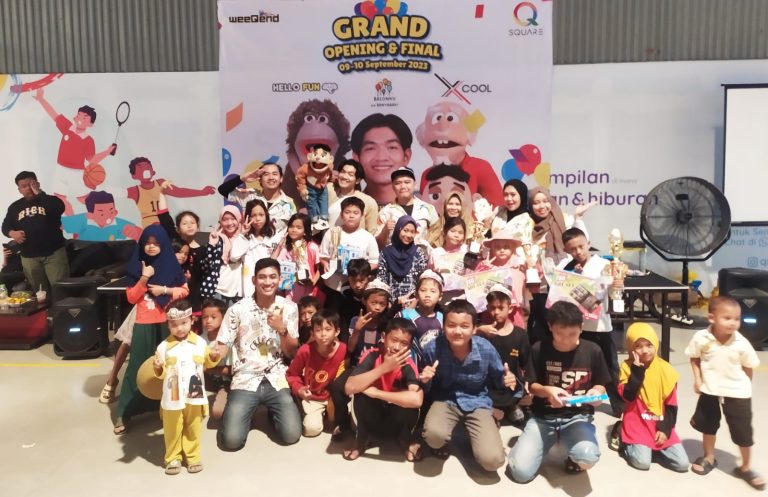 Jadi Bintang Tamu Lomba Mewarnai, Tenggo Wicaksono Hadir di Q Square Bogor