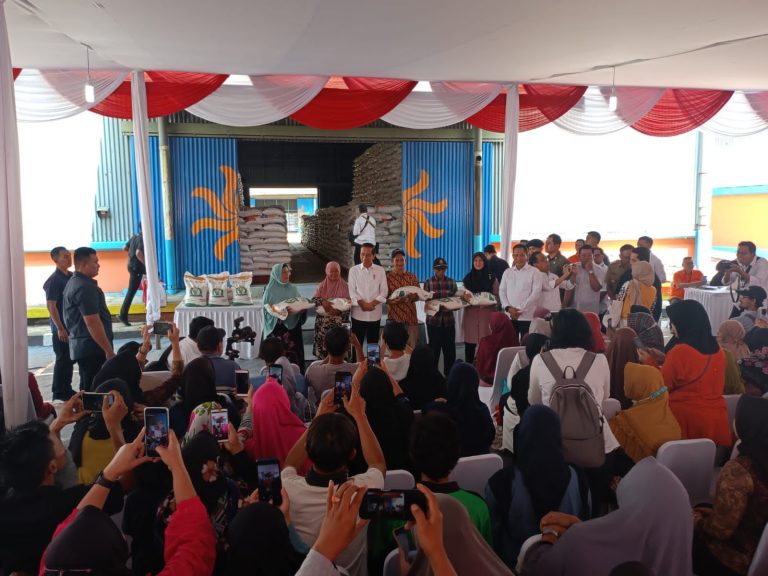Ada 2 Juta Ton, Presiden Jokowi Pastikan Stok Beras Aman