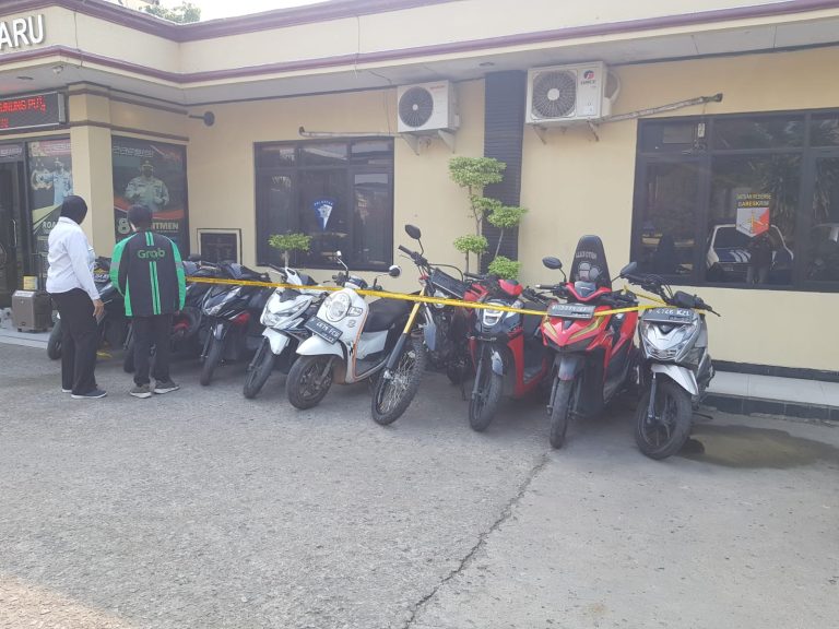 Amankan 11 Sepeda Motor dan 1 Unit Mobil Hasil Curian, Kompol Bayu: Masyarakat yang Merasa Kehilangan Motor Bisa Lihat di Polsek