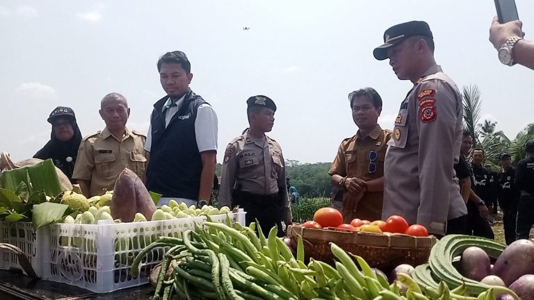 Gelar Panen Raya, Desa Kalongliud Sukses Jalankan Program Ketahanan Pangan