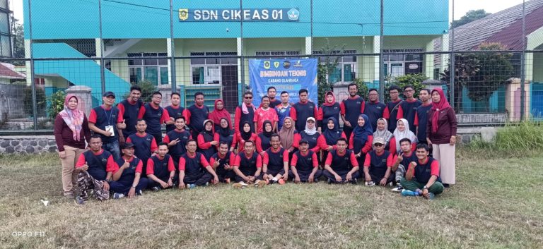 Guru Olahraga Sukaraja Dibekali Bimtek Athletic Kids