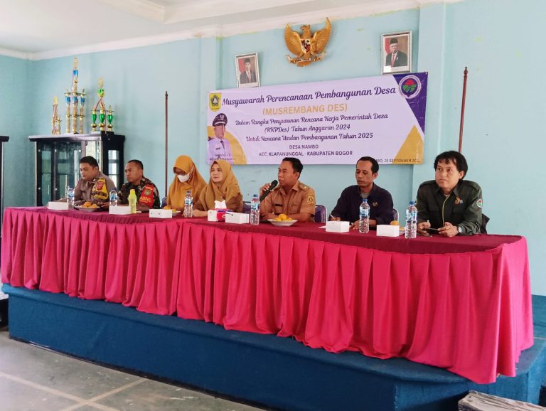 Sekolah Negeri Jadi Prioritas di Musrembangdes Desa Nambo