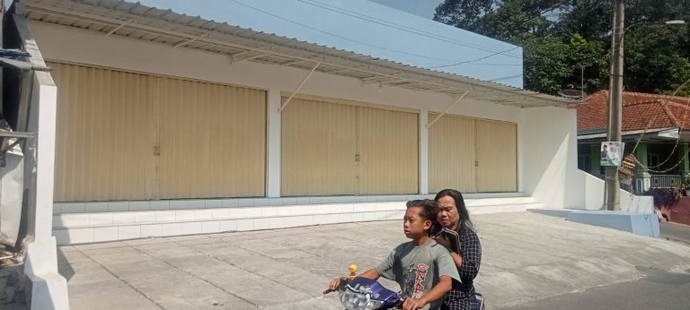 Bangunan yang Akan Dijadikan Minimarket Modern Dekat Kantor Desa Nanggung Dapat Penolakan