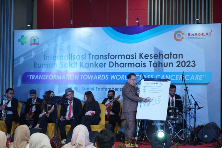 Selain Bagus ROE Sebagai Motivator, Training Motivasi Metode ROE Bersama RS Kanker Dharmais Dimeriahkan oleh Jihan Lida