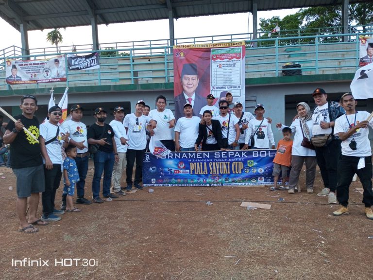 M Yusuf Kiat Terus Gelar Silaturahmi Lewat Event Sayuki Cup