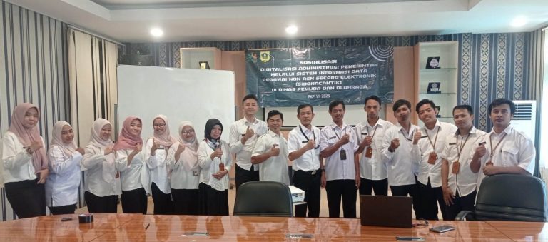 SIDONACANTIK Layanan Aplikasi Data Pegawai Non ASN Dispora