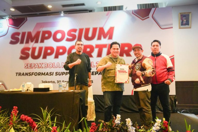 Erick Thohir Terima Rekomendasi dari Suporter