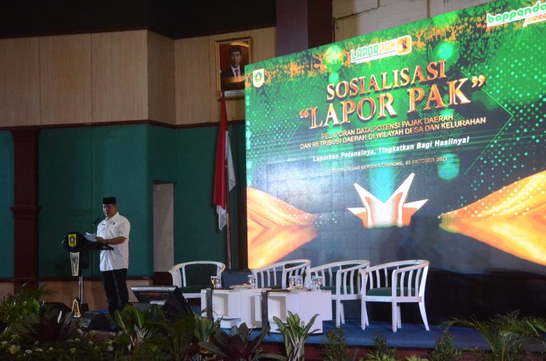 Sekda Minta Para Kades dan Lurah Gali Potensi dengan Aplikasi “Lapor Pak”