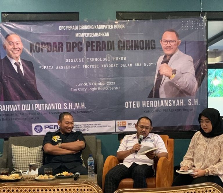 Era Digital, Peradi Cibinong Ingatkan Advokat Perihal Aspek Teknologi