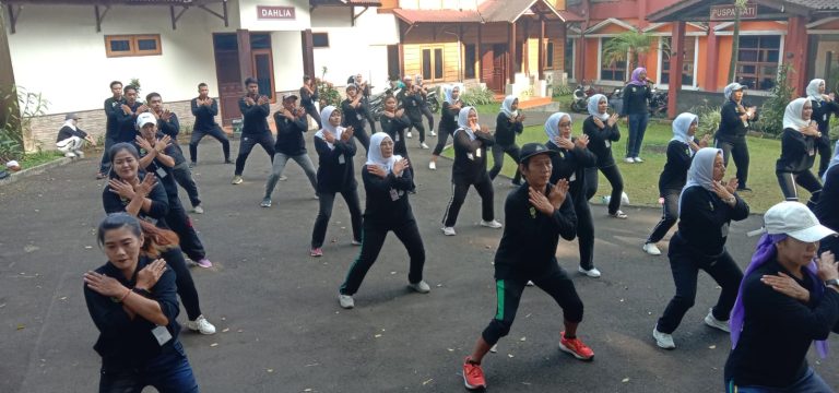 Dispora Sukses Gelar Pelatihan Instruktur Senam