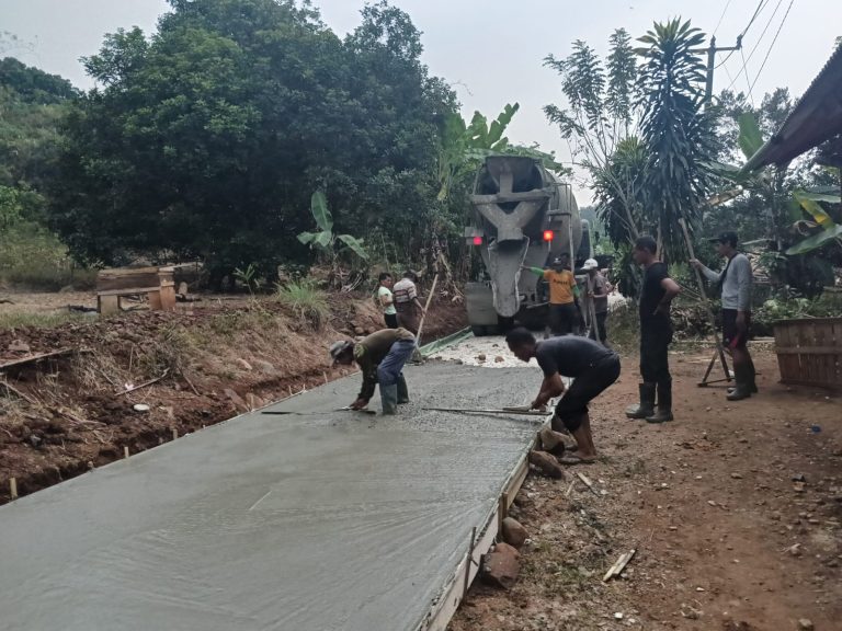 Samisade Tahap 1 Desa Sukasirna Selesai 60 Persen