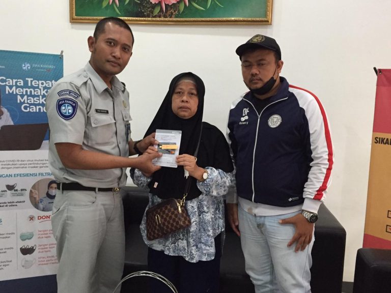 Jasa Raharja Berikan Jaminan Kecelakaan Kepada Ahli Waris Laka Lantas Tol Jagorawi