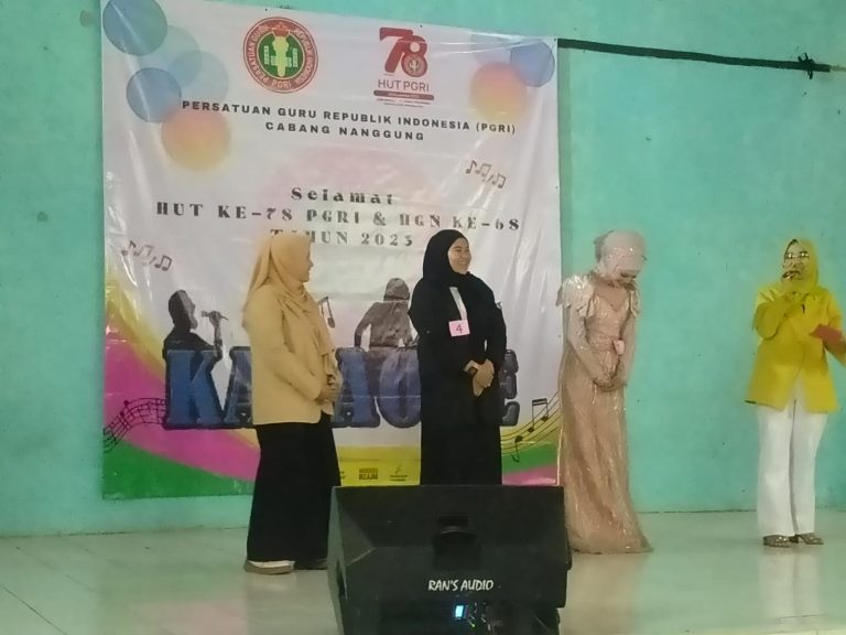 Jaga Kekompakan Guru, PGRI Nanggung Gelar Porseni