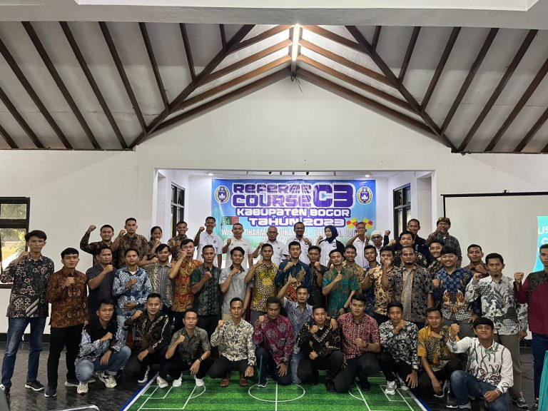 Awapsi Kabupaten Bogor Gelar Kursus Wasit C3