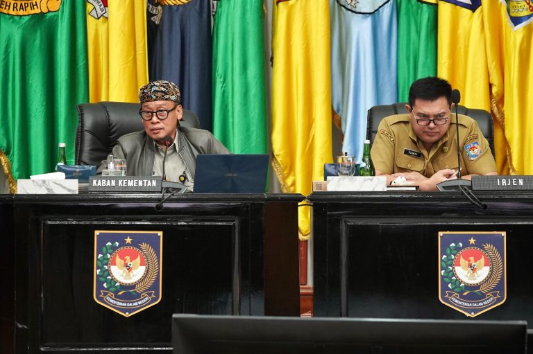 Hadiri Rakor di Kemendagri, Kementan Paparkan Strategi Hadapi Inflasi