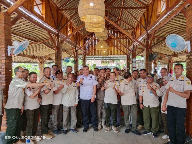 Kasat Pol PP Kabupaten Bogor Adakan Rakor Jelang Pemilu 2024