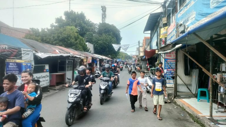 Delapan Bulan Pasar Minggon Ditutup, Warga Babakan Terbebas Macet