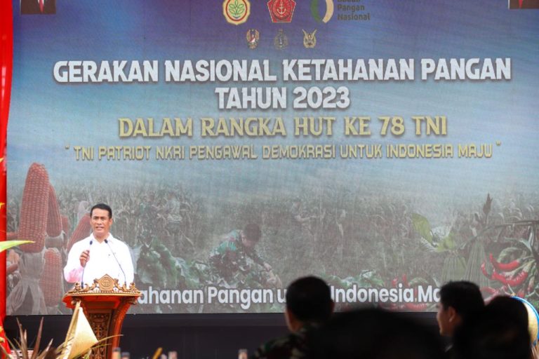 Kementan dan TNI Perkuat Sinergi, Mentan: Ketahanan Pangan Identik dengan Ketahanan Negara