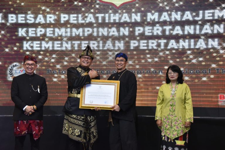 Penyelenggaraan PKN II BBPMKP Kementan Raih Akreditasi “Baik” dari LAN RI