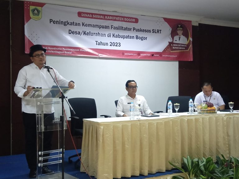 Sekdinsos: Peran Fasilitator Puskesos SLRT Menjadi Ujung Tombak Pemerintah