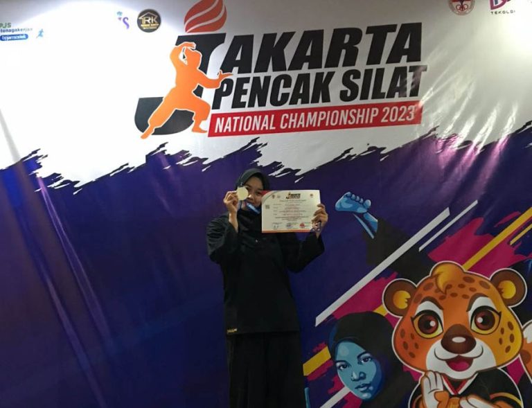 Siswi Smansan Juara 2 Pencak Silat Tingkat Nasional