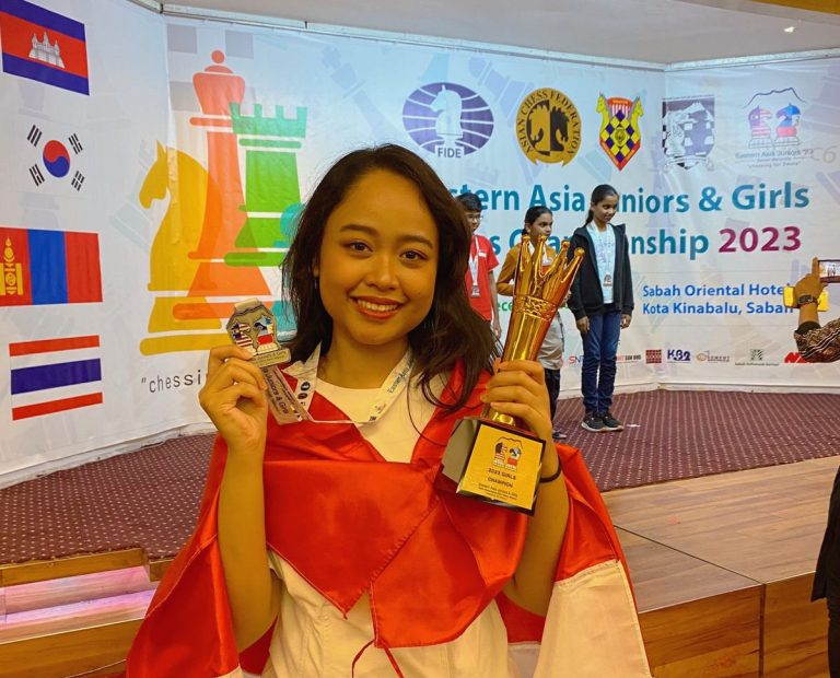 Diajeng Kampiun Turnamen Catur Asian Eastern Junior And Girls di Malaysia