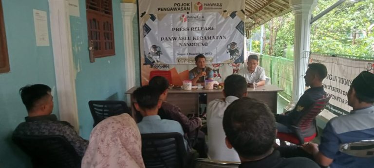 Selain Pengawasan DPT, Panwascam Nanggung Ajak Partisipasi Pelajar dan Mahasiswa di Pemilu 2024