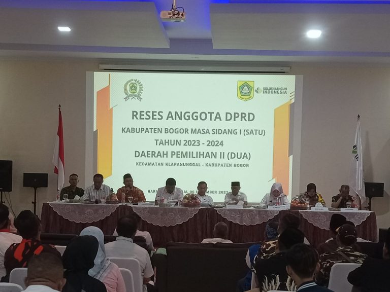 Reses Anggota DPRD Kabupaten Bogor Dapil II, Ini Janji Beben Suhendar