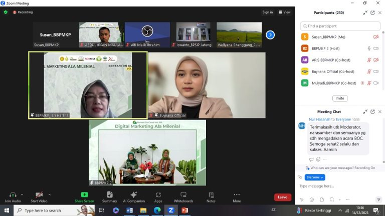 Lewat Bertani On Cloud Volume 245, Kementan Edukasi Petani Digital Marketing