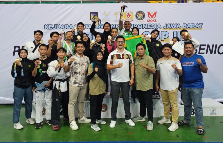 Fantastis Tim Taekwondo Kabupaten Bogor Borong 18 Medali