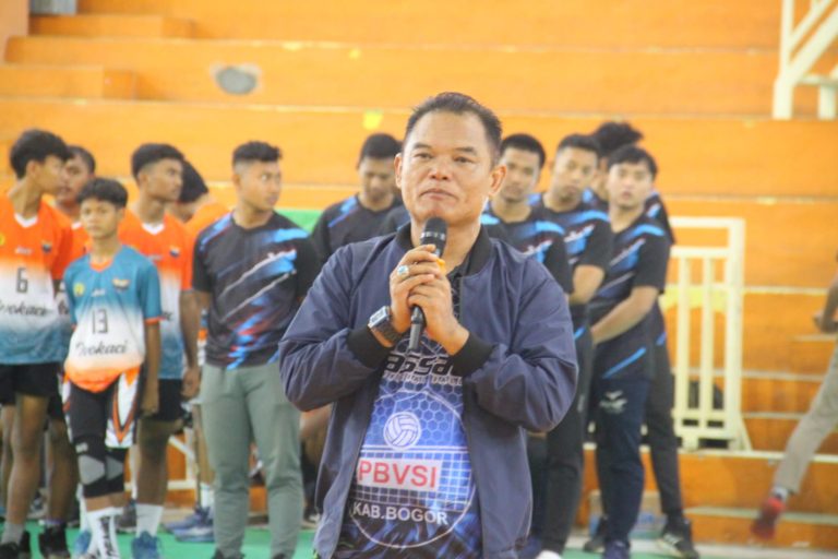 Dechan Bangkitkan Atmosfir Voli Kabupaten Bogor