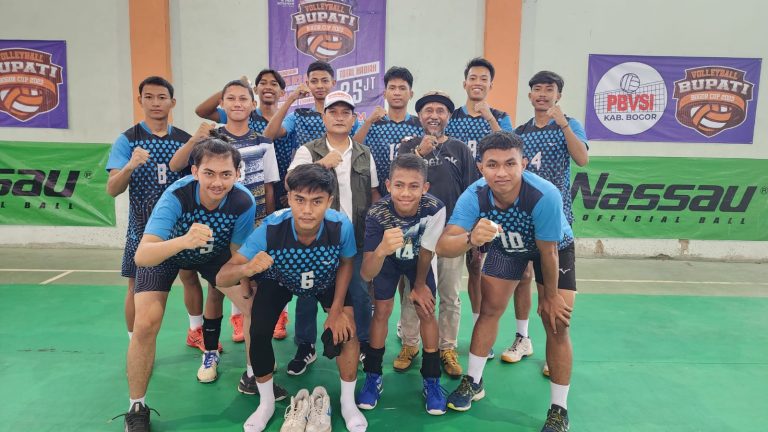 Tim Voli Cibinong Melenggang ke Babak 8 Besar Bupati Cup 2023