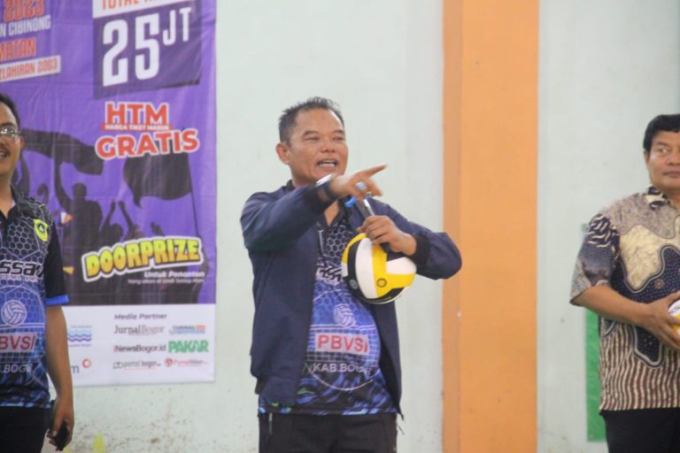 Dechan Tegaskan Kabupaten Bogor Tuan Rumah Kejurda Voli 2024