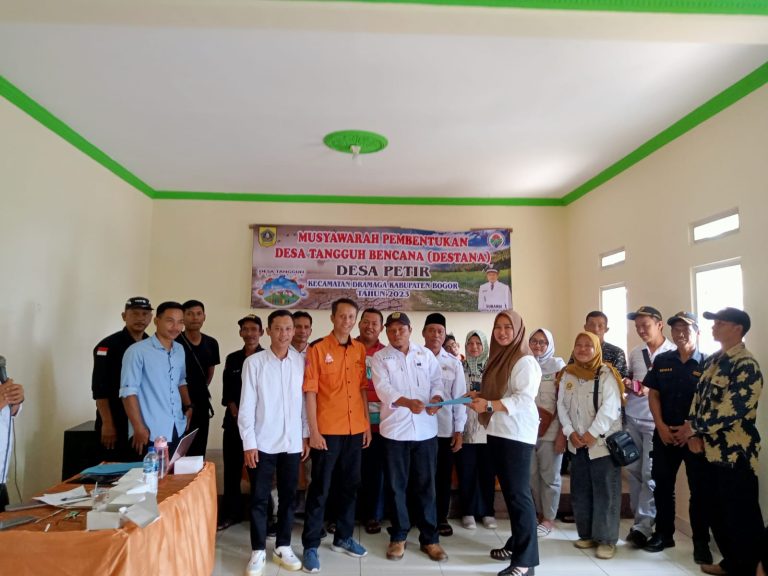 Desa Petir Bentuk Destana Cegah Bencana Alam